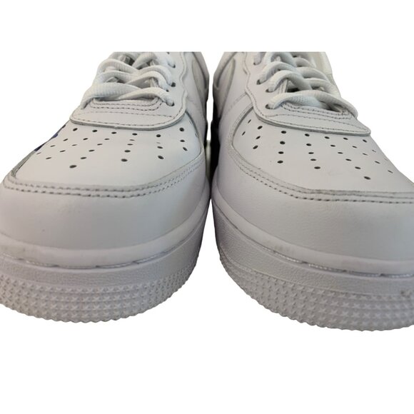 Custom Nike Air Force 1 Sneakers Blue Rose Mens Size 7 White Sneakers 7987 main image 10